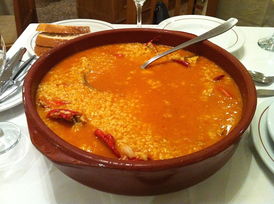 Arroz con bogavante
